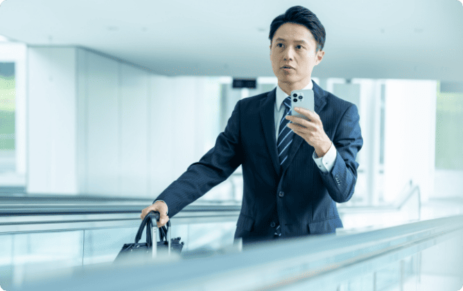 旅行や出張などの短期利用向け
