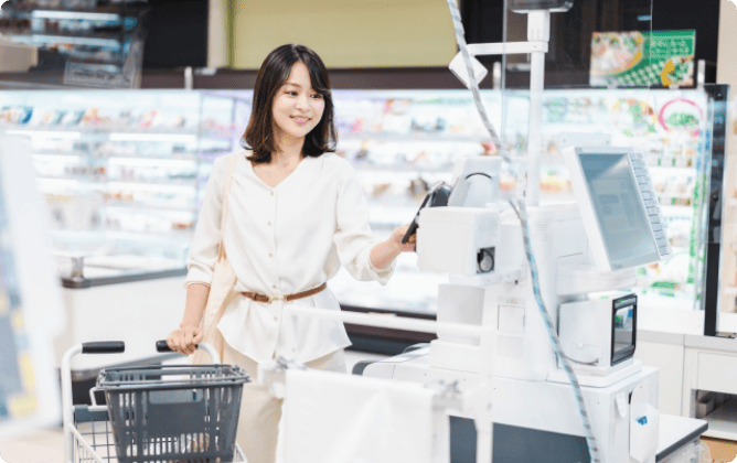 利用するお店で使えるアプリを選ぶ