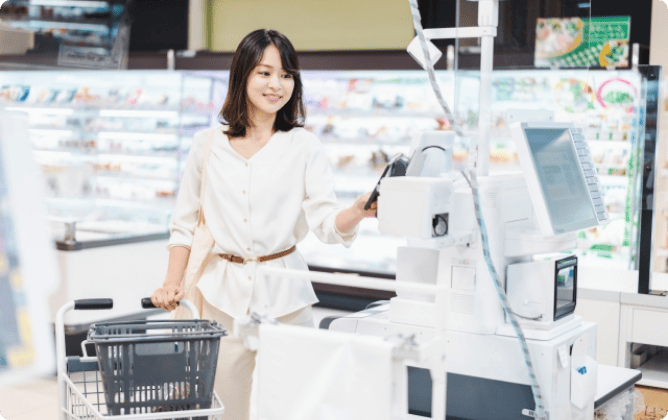 利用する店舗で使えるアプリを選ぶ