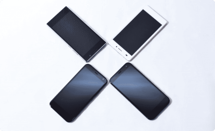 4代のスマホ