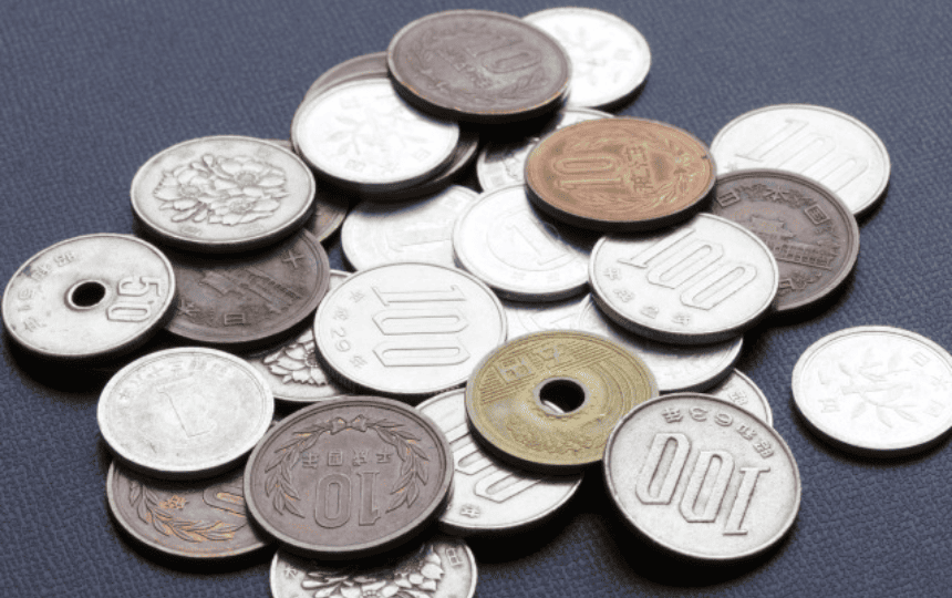 小銭の山