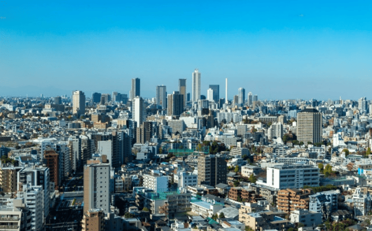 東京の街並み