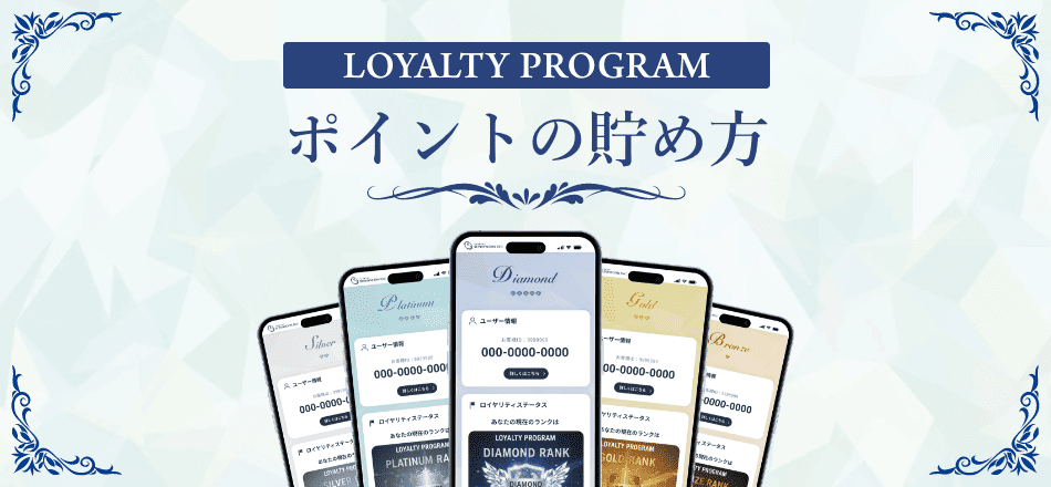 Loyalty program スコア・ポイントの貯め方は？
